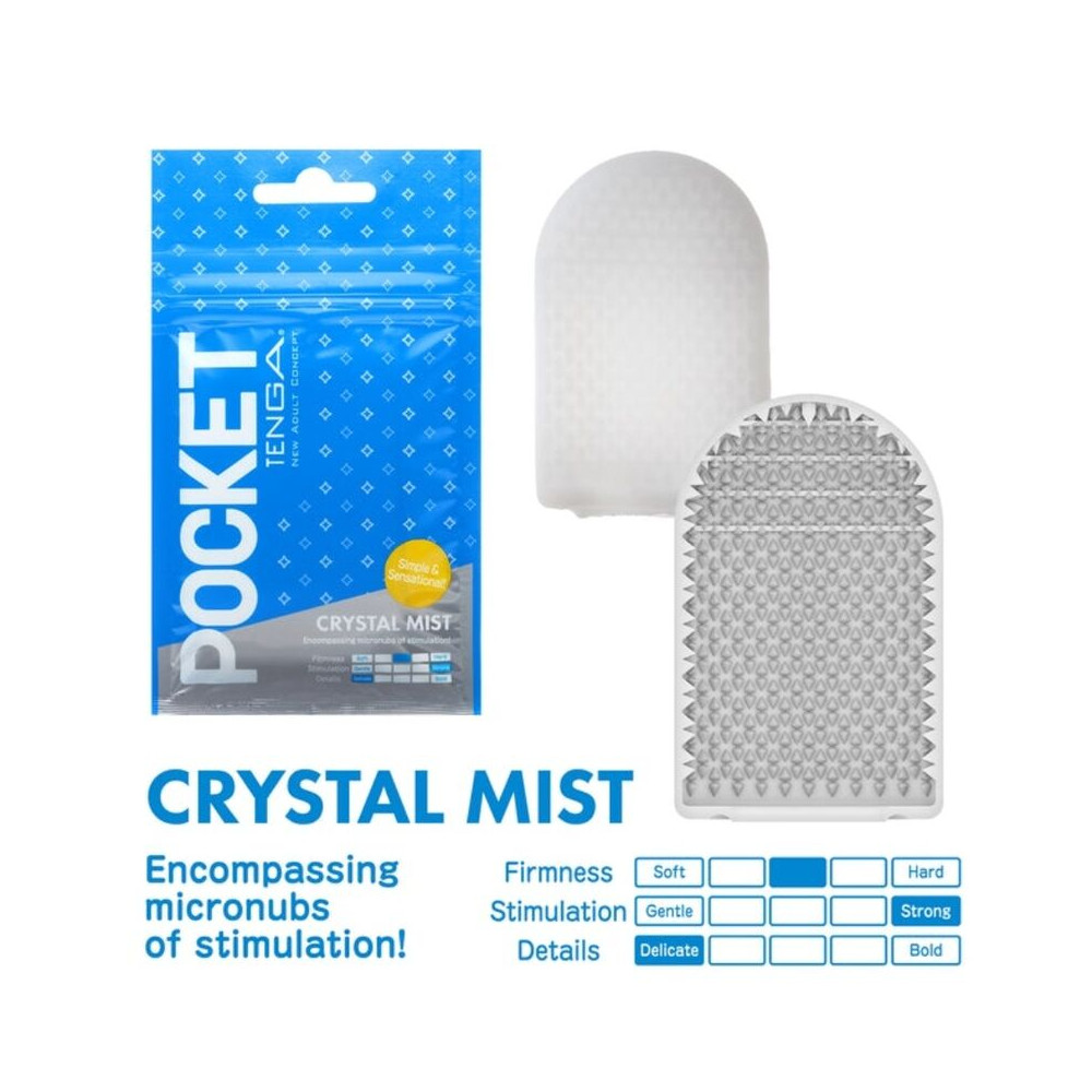 STROKER DE POCHE TENGA CRYSTAL MIST