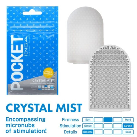 STROKER DE POCHE TENGA CRYSTAL MIST