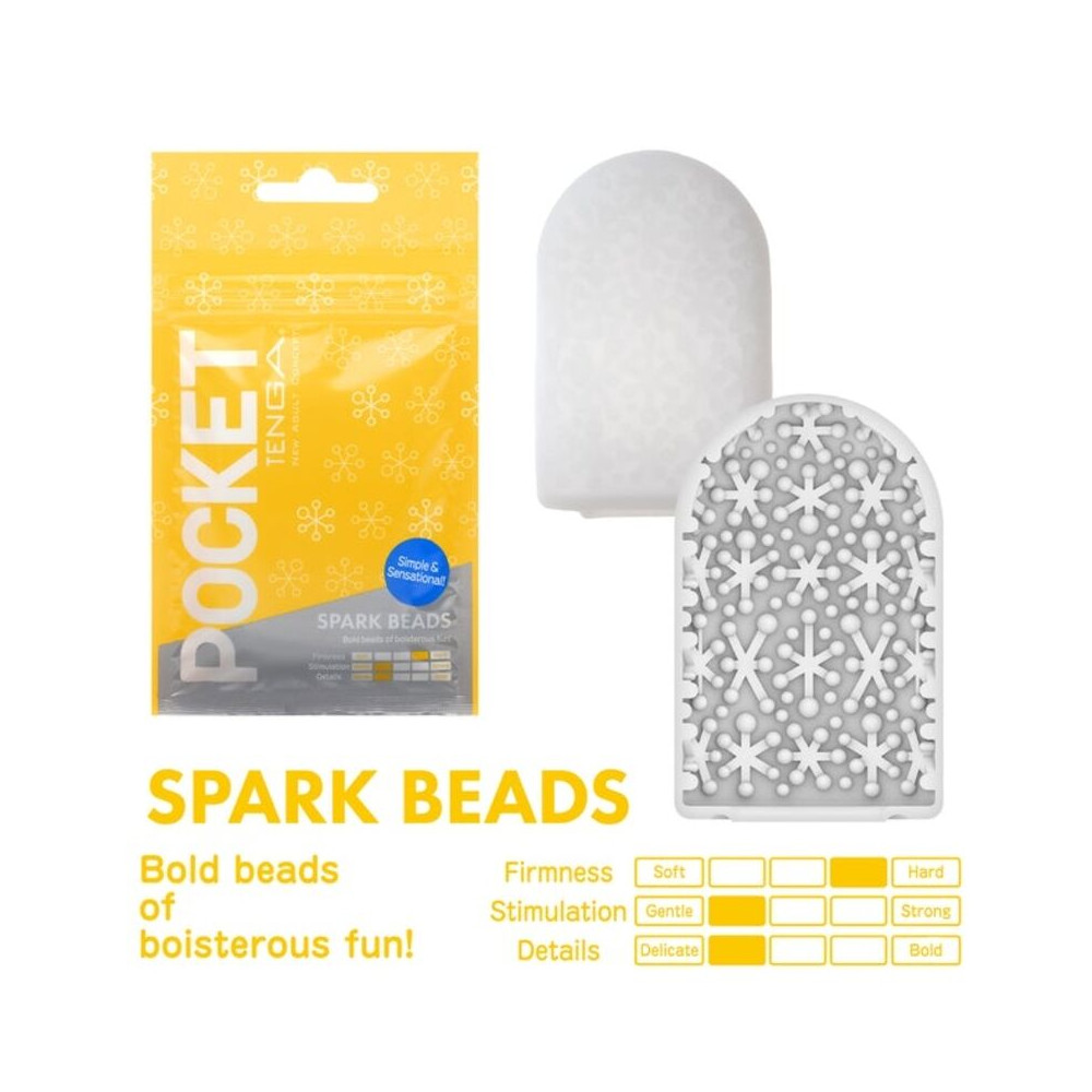 STROKER DE POCHE TENGA SPARK BEARDS