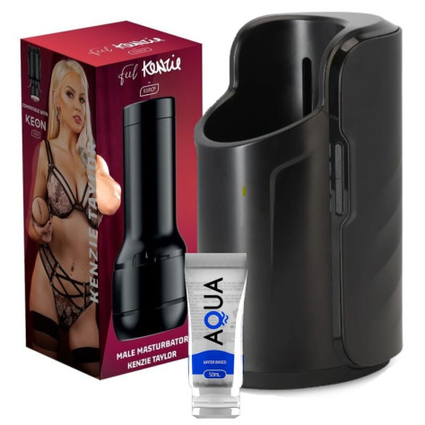 KIIROO KEON + FEEL KENZIE TAYLOR + LUBRIFIANT DE QUALITÉ AQUA 50 ML