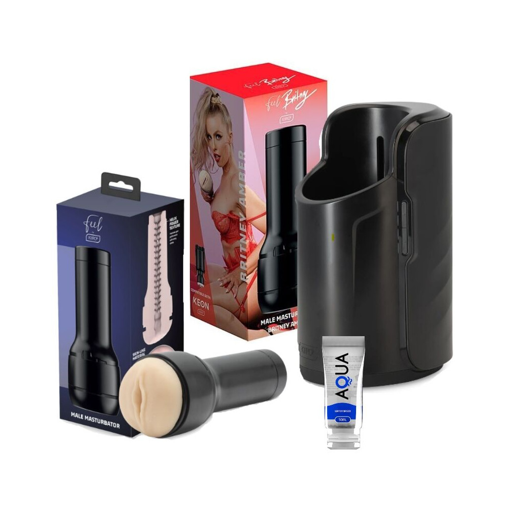 KIIROO KEON + FEEL BRITNEY AMBER + FEEL STROKER + AQUA QUALITY 50 ML