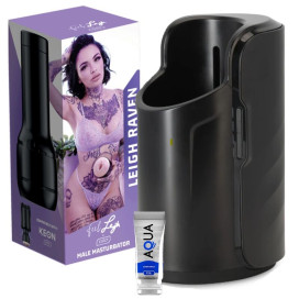 KIIROO PACK KEON + FEEL LEIGH RAVEN + LUBRICANTE AQUA QUALITY 50 ML