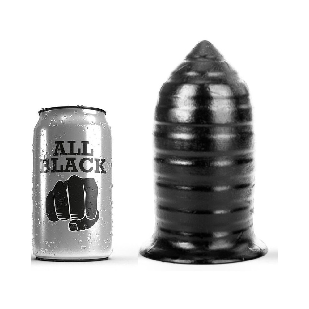 ALL BLACK ANAL PLUG 16CM