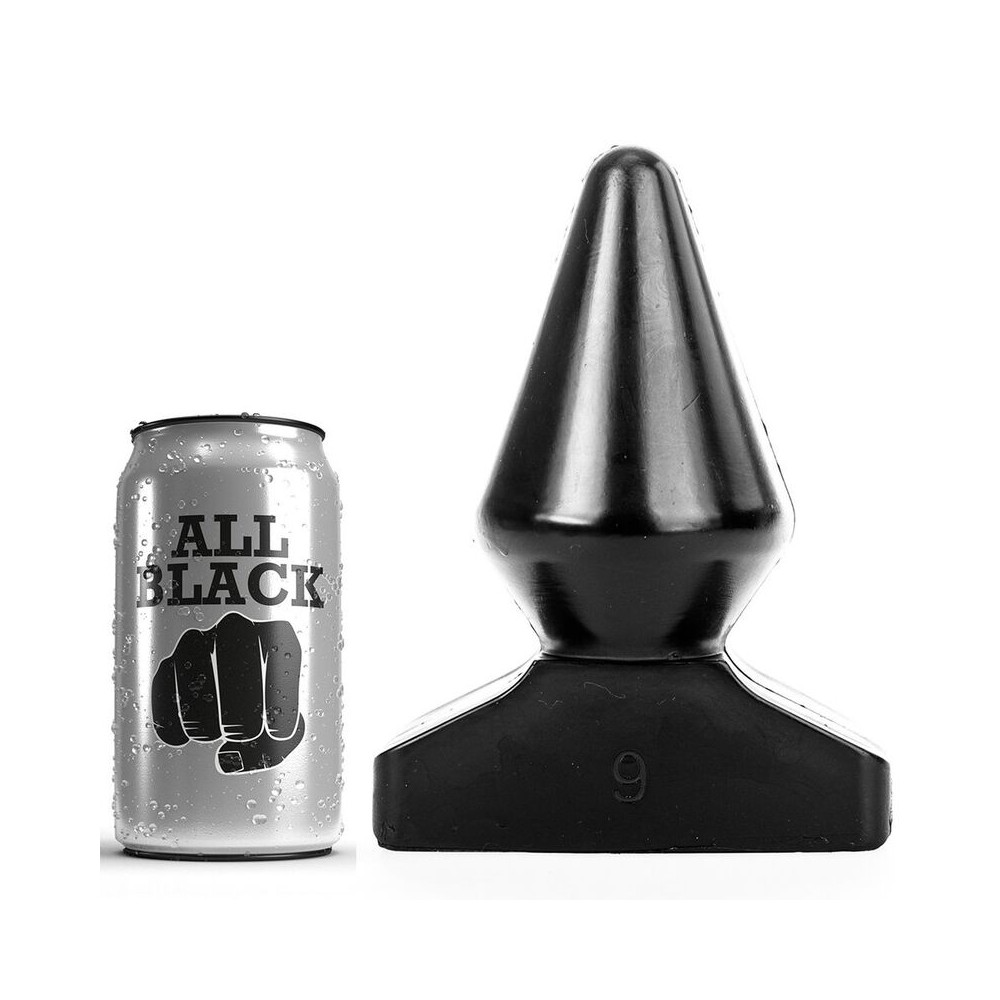 ALL BLACK ANAL PLUG 18,5CM