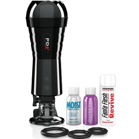 PDX ELITE - COCK COMPRESSOR VIBRATING STROKER