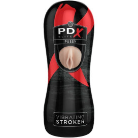 PDX ELITE VIBRANT PUSSY STROKER