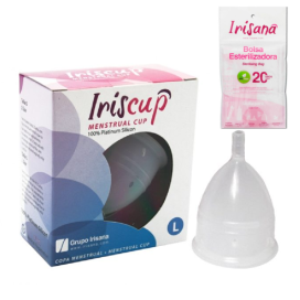 COUPE MENSTRUELLE IRISCUP GRAND ROSE