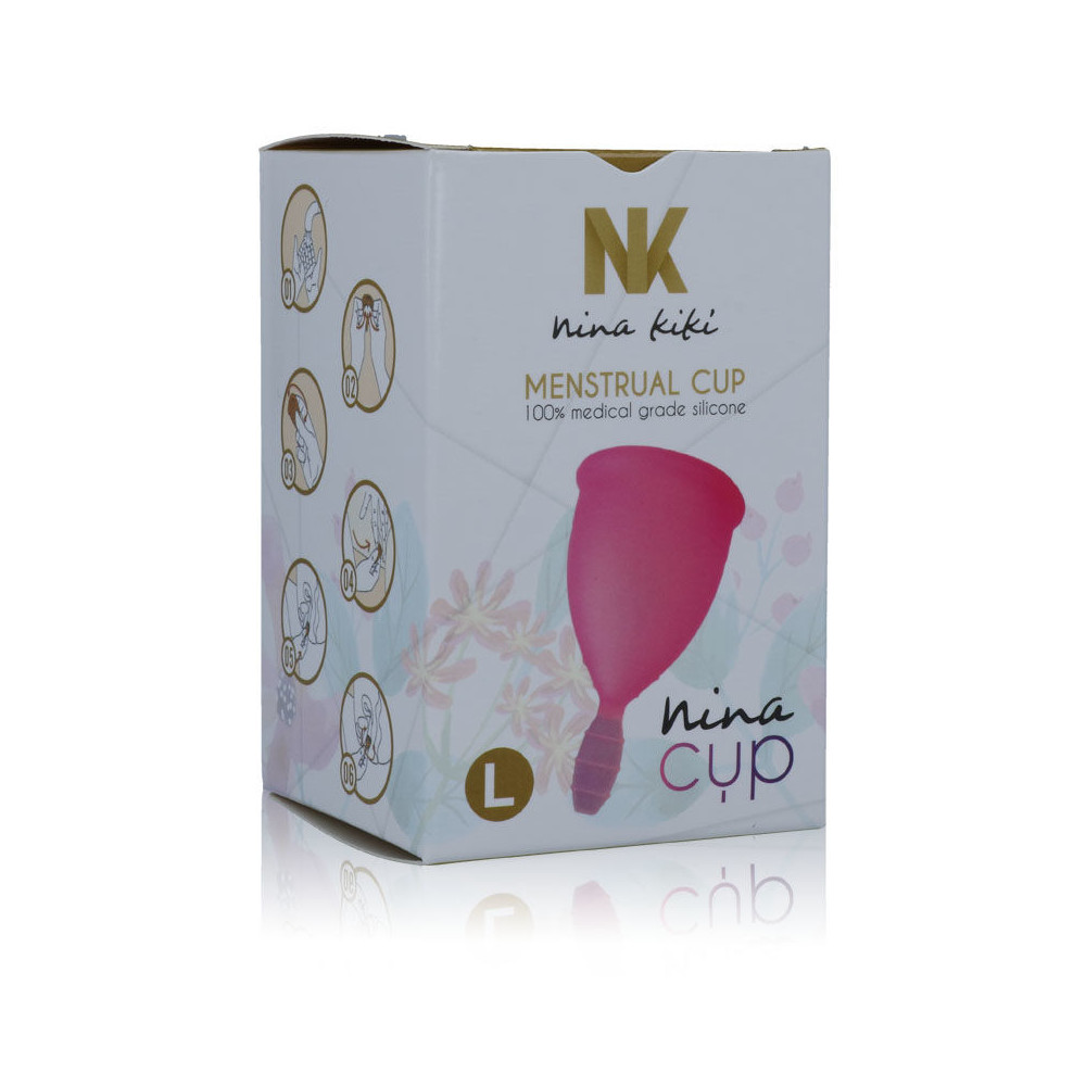 NINA CUP COUPE MENSTRUELLE TAILLE L ROSE