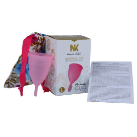 NINA CUP COUPE MENSTRUELLE TAILLE L ROSE