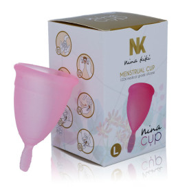 NINA CUP COUPE MENSTRUELLE TAILLE L ROSE