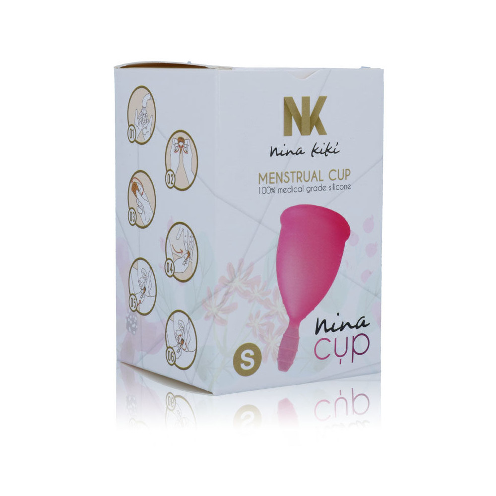 NINA CUP COUPE MENSTRUELLE TAILLE S ROSE