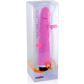 SEVENCREATIONS CLASSIC SLIM VIBRADOR ROSA 21 CM