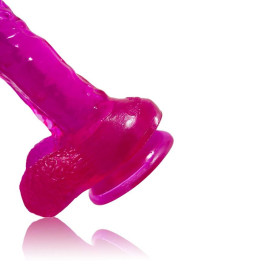 PENE REALISTICO DONG NEW AND PURE PURPLE 17CM