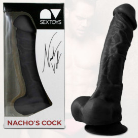 REPLICA PENE NACHO VIDAL 24CM NOIR