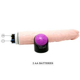 BAILE ADOUR CLUB VIBRADOR REALISTICO 23 CM NATURAL