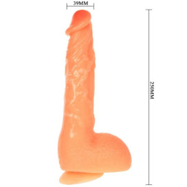 BAILE DILDO REALISTICO CON VENTOSA