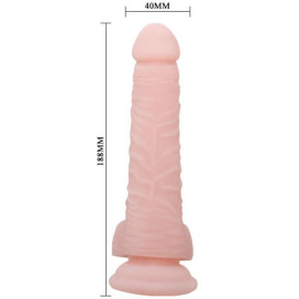 BAILE SUPER DILDO REALISTICO NATURAL 18.8 CM