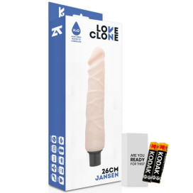 LOVECLONE JANSEN VIBRATEUR AUTO-LUBRIFIANT 26CM