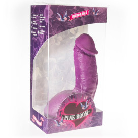 CHAMBRE ROSE ELIAN REALISTIC DILDO PURPLE 17,5 CM