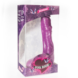 CHAMBRE ROSE NILO REALISTIC DILDO PURPLE 23 CM