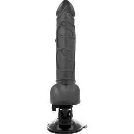 TELECOMMANDE BASECOCK REALISTIC VIBRATOR NOIR 19.5CM