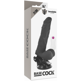 TÉLÉCOMMANDE BASECOCK REALISTIC BENDABLE NOIR 21 CM