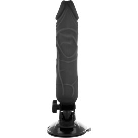 BASECOCK REALISTIC VIBRATOR TELECOMMANDE NOIRE 20CM