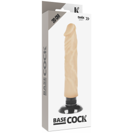 VIBRATEUR RÉALISTE BASECOCK 2-1 CHAIR 20CM