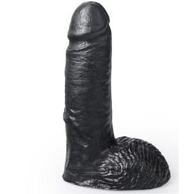 SYSTÈME HUNG DILDO COULEUR NOIRE MARCEL 17 CM