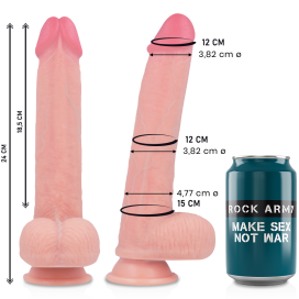 ROCKARMY LIQUIDE SILICONE PREMIUM KINGCOBRA RÉALISTE 24CM