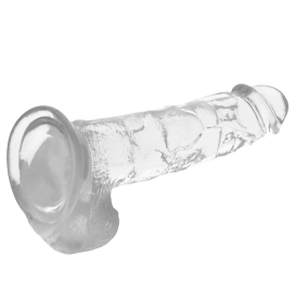 XRAY CLEAR DILDO REALISTA TRANSPARENTE 22CM X 4.6CM