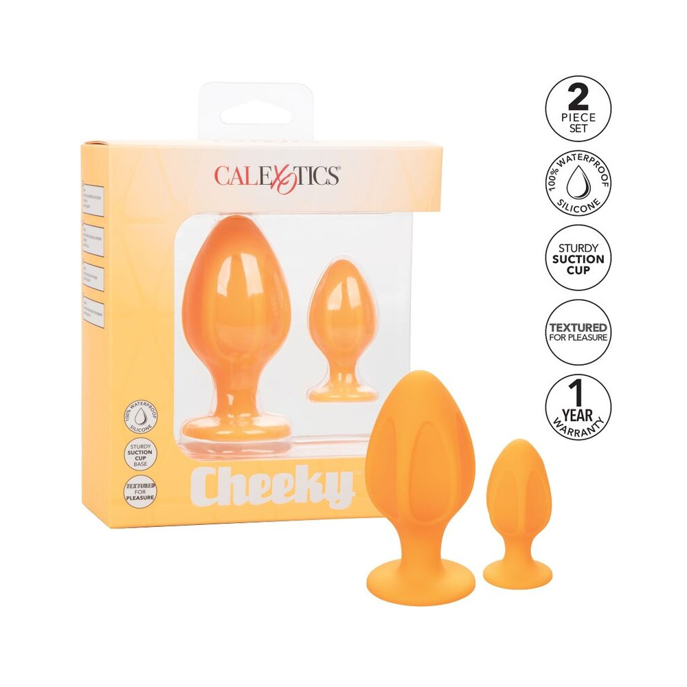 PLUG ANAL CALEX CHEEKY - ORANGE