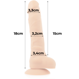 COCK MILLER SILICONE DENSITÉ COCKSIL ARTICULABLE 18 CM