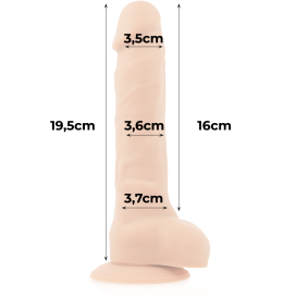 COCK MILLER SILICONE DENSITÉ COCKSIL ARTICULABLE 19,5 CM