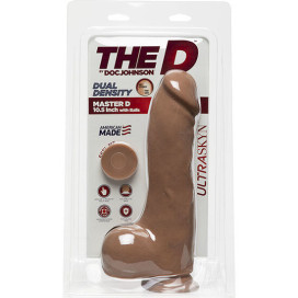 DOC JOHNSON MASTER DILDOS ULTRASKYN 25.4 CM CARAMEL