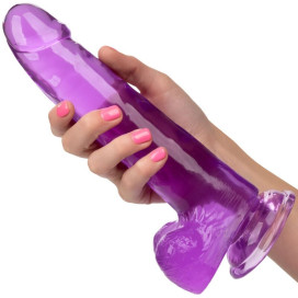 DILDO QUEEN TAILLE CALEX - VIOLET 20,3 CM