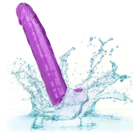 DILDO QUEEN TAILLE CALEX - VIOLET 25,5 CM