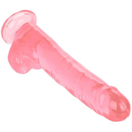 DILDO QUEEN TAILLE CALEX - ROSE 25,5 CM