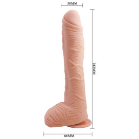 BELLE RENCONTRE ALEX DILDO À PEAU RÉELLE 27 CM