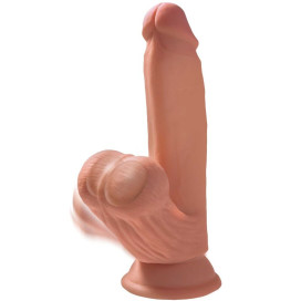 KING COCK PLUS 3D BALLES BALANCANTES 15,2 CM