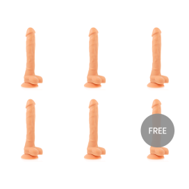 COCK MILLER SILICONE DENSITÉ COCKSIL ARTICULABLE 24 CM 5+1 OFFERT