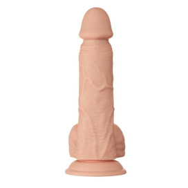 MAGNIFIQUE RENCONTRE BAHAMUT DILDO RÉALISTE ET SOUPLE 21.8 CM - FLESH