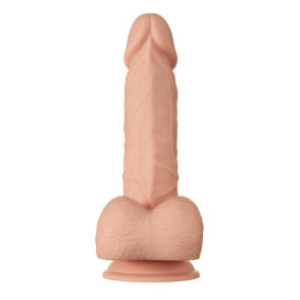 MAGNIFIQUE RENCONTRE BAHAMUT DILDO RÉALISTE ET SOUPLE 21.8 CM - FLESH