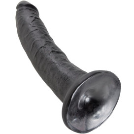 KING COCK 7" PENE NEGRO 17.8 CM