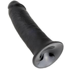 KING COCK 10" PENE NEGRO 25 CM