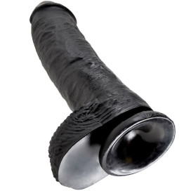 KING COCK 10" PENE REALISTICO NEGRO 26.5 CM