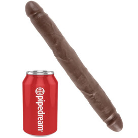 KING COCK DILDO DOBLE MARRON 30 CM