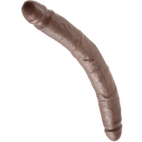 KING COCK DILDO DOBLE MARRON 30 CM