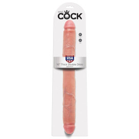 KING COCK ÉPAISSEUR DOUBLE DILDO CHAIR 40,6 CM