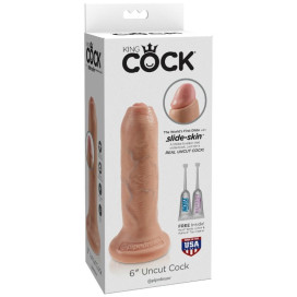 KING COCK REALISTIC DILDO UNCUT Chair 17 CM